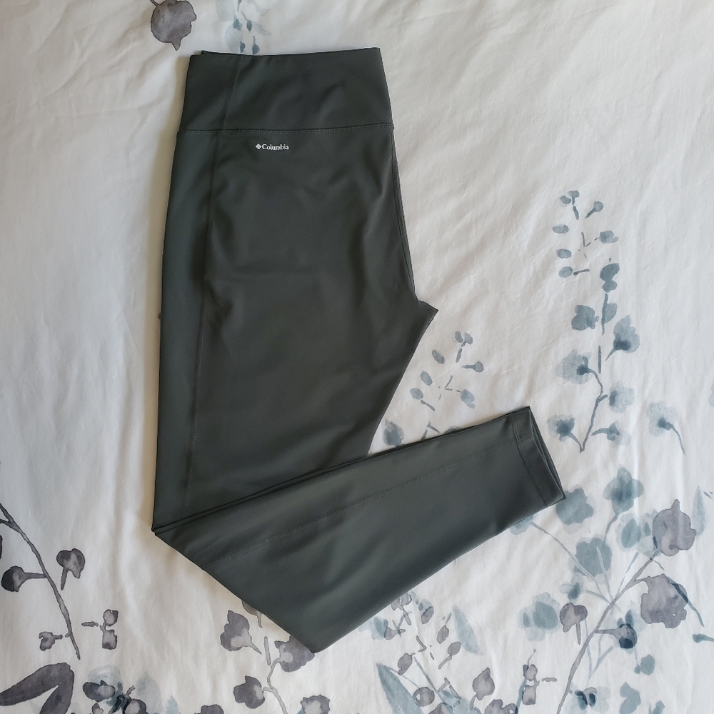 Columbia Leggings Olive Green - XL